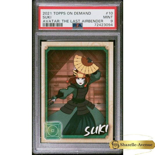 2021 TOPPS ON DEMAND AVATAR THE LAST AIRBENDER #10 Suki PSA 9