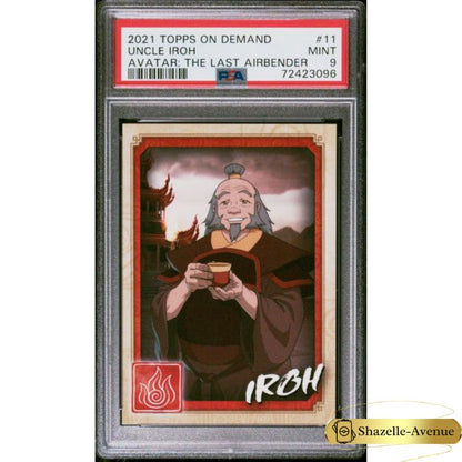 2021 TOPPS ON DEMAND AVATAR THE LAST AIRBENDER #11 Uncle Iroh PSA 9