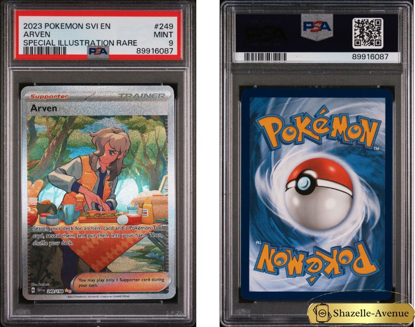 2023 Pokemon Svi EN-Scarlet & Violet #249/198 Arven PSA 9