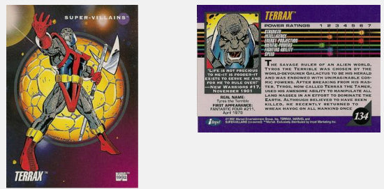 1992 IMPEL MARVEL UNIVERSE SERIES 3 #101 - 200 Pick your own card