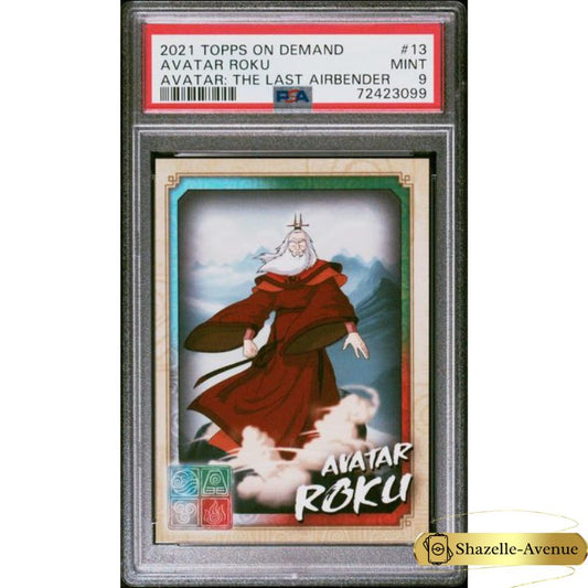 2021 TOPPS ON DEMAND AVATAR THE LAST AIRBENDER #13 Roku PSA 9