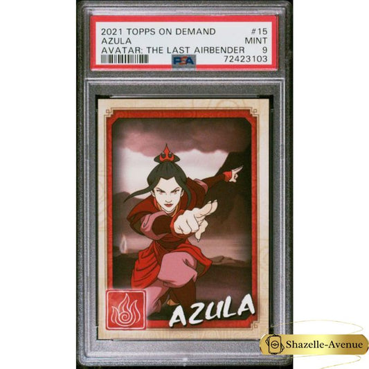 2021 TOPPS ON DEMAND AVATAR THE LAST AIRBENDER #15 Azula PSA 9