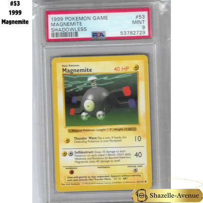 1999 Pokemon Base Set PSA Graded Slab PSA 9 [SG SELLER]