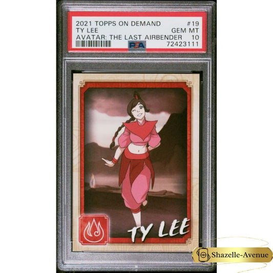 2021 TOPPS ON DEMAND AVATAR THE LAST AIRBENDER #19 TY Lee PSA 10