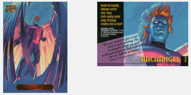 1994 Fleer Hildebrandt Brothers Marvel Masterpieces Base Singles #1 - 100 *Pick your own card