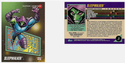 1992 IMPEL MARVEL UNIVERSE SERIES 3 #1 - 100 Pick your own card