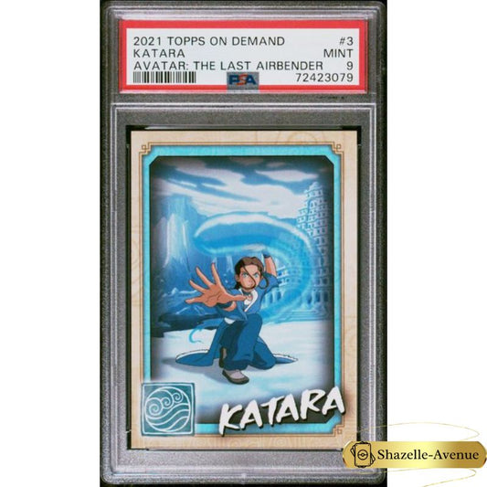 2021 TOPPS ON DEMAND AVATAR THE LAST AIRBENDER #3 Katara PSA 9