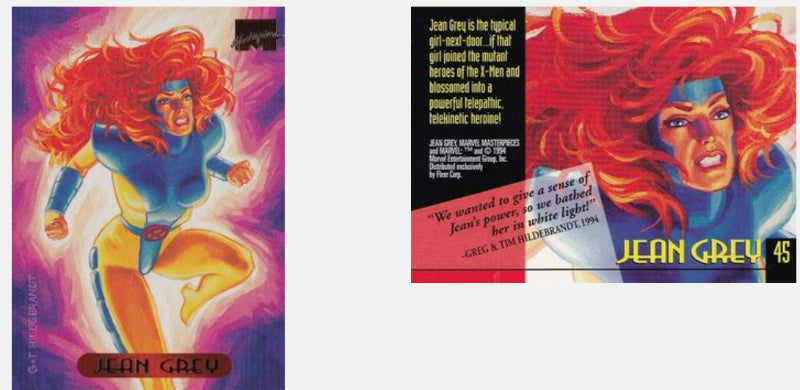 1994 Fleer Hildebrandt Brothers Marvel Masterpieces Base Singles #101 - 140 *Pick your own card