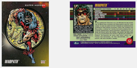 1992 IMPEL MARVEL UNIVERSE SERIES 3 #1 - 100 Pick your own card