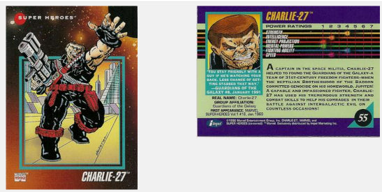 1992 IMPEL MARVEL UNIVERSE SERIES 3 #1 - 100 Pick your own card