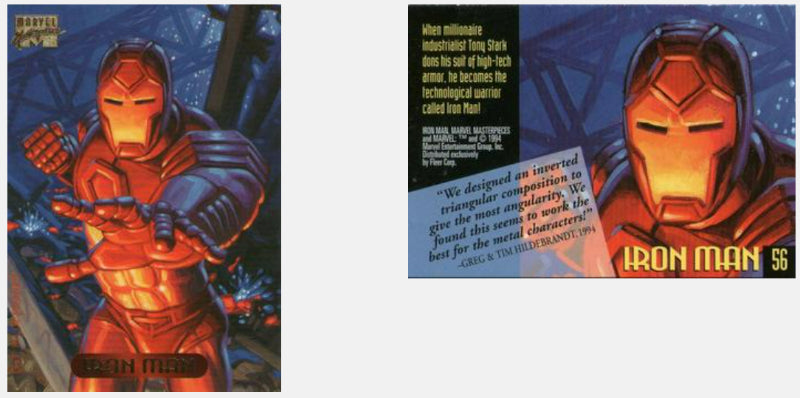 1994 Fleer Hildebrandt Brothers Marvel Masterpieces Base Singles #1 - 100 *Pick your own card