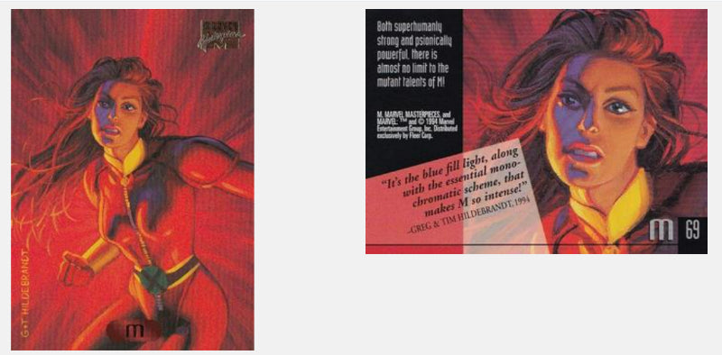 1994 Fleer Hildebrandt Brothers Marvel Masterpieces Base Singles #1 - 100 *Pick your own card