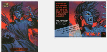 1994 Fleer Hildebrandt Brothers Marvel Masterpieces Base Singles #1 - 100 *Pick your own card