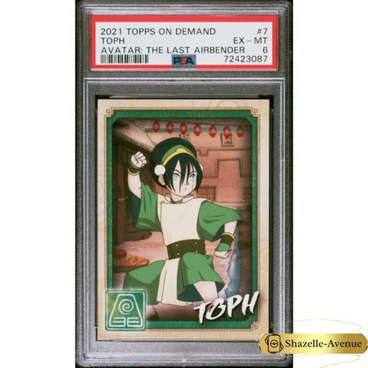 2021 TOPPS ON DEMAND AVATAR THE LAST AIRBENDER #7 Toph PSA 6