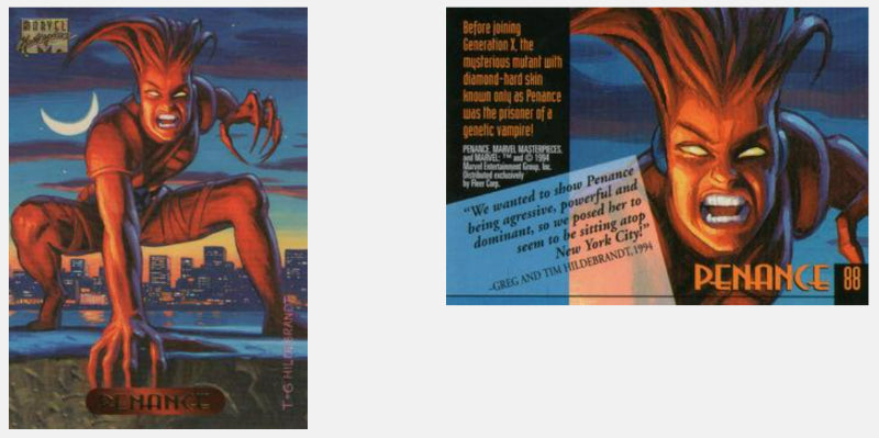 1994 Fleer Hildebrandt Brothers Marvel Masterpieces Base Singles #1 - 100 *Pick your own card