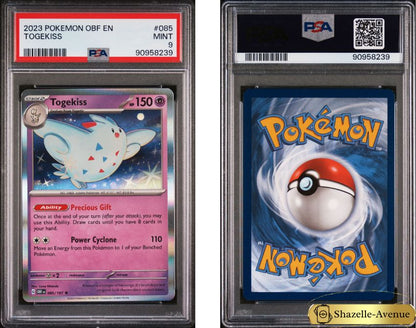 2023 Pokemon POKEMON OBF EN TOGEKISS PSA 9