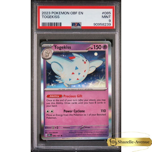 2023 Pokemon POKEMON OBF EN TOGEKISS PSA 9